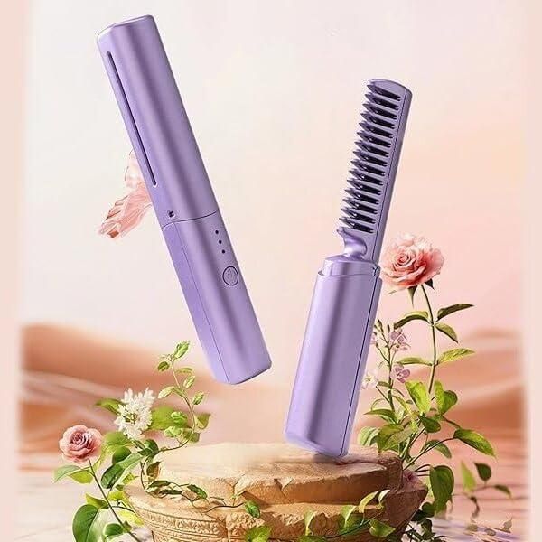Rechargeable Hot Comb Hair